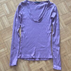 Zara Pink Long Sleeve Tee